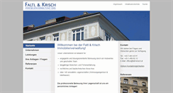 Desktop Screenshot of faltl-krisch.at